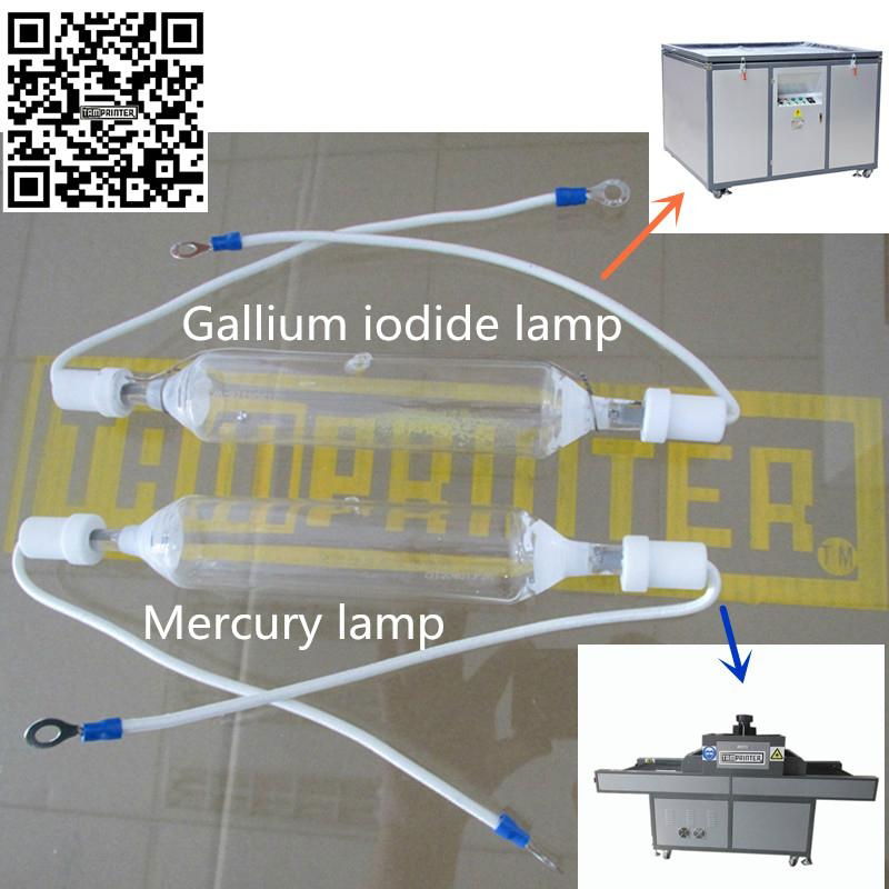 3KW 410nm 350mm UV Gallium GA Lamp for screen printing Plate exposure 4