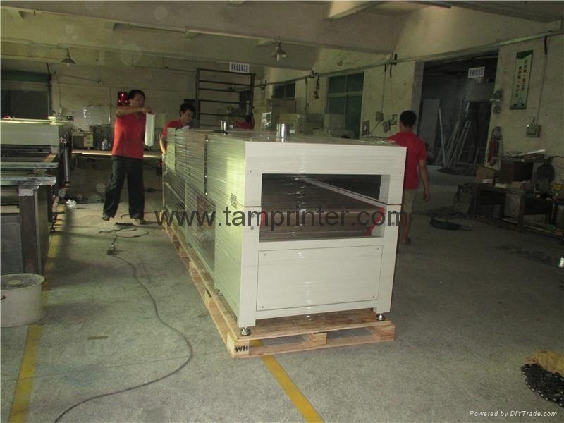 Drying tunnel equipment