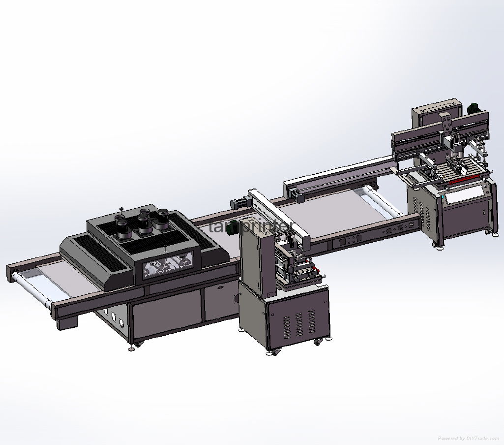 electronics screen printing machine