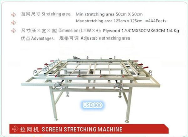 Screen Remeshing manual stretching Machine  3