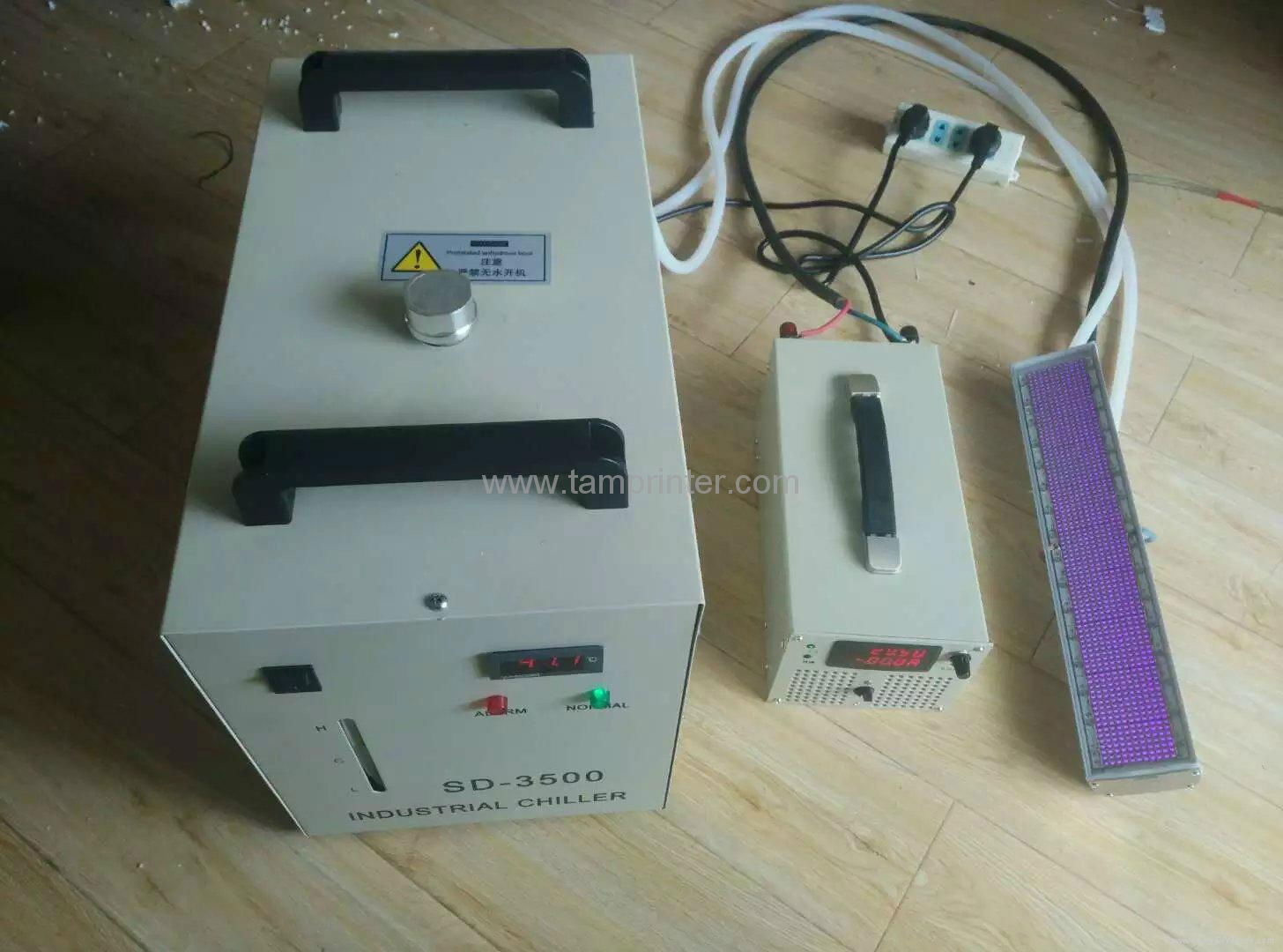 MINI manual LED UV dryer for MDF PLATE Varnish 3