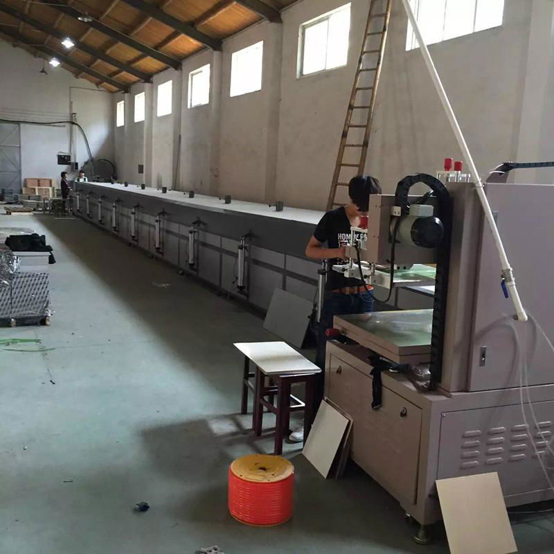 Screen-printing UV Snowflake Cold Foil Multifunctional Production Line 4
