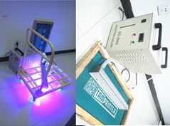 UV-LED bridge curing machine for automatic printing