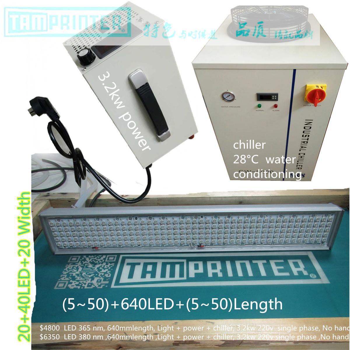 UV-LED bridge curing machine for automatic printing 2