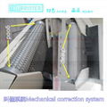 Inert material UV primer dryer with Automatic belt correction structure