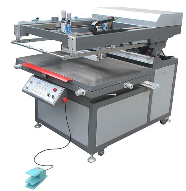 A0 Oblique arm type 0-20mm sheet screen printer