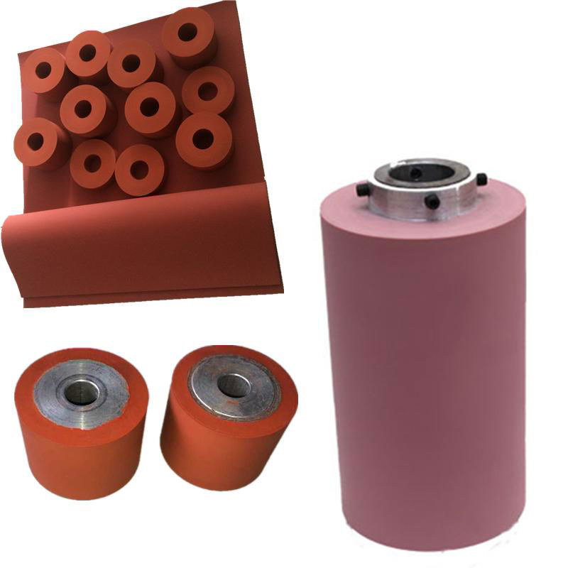 heat transfer Silicone Roller for heat printing work 4