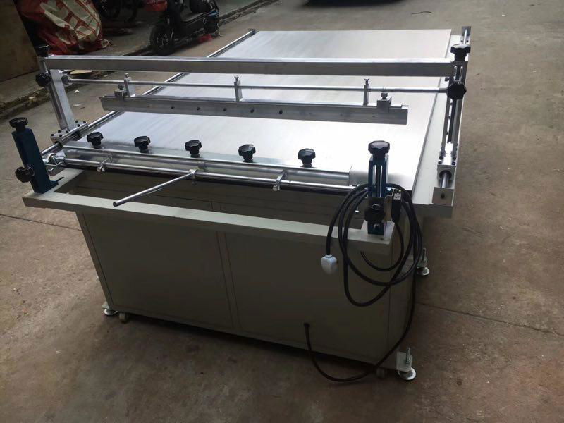 big Glass Manual screen printing machine with vacuum  4