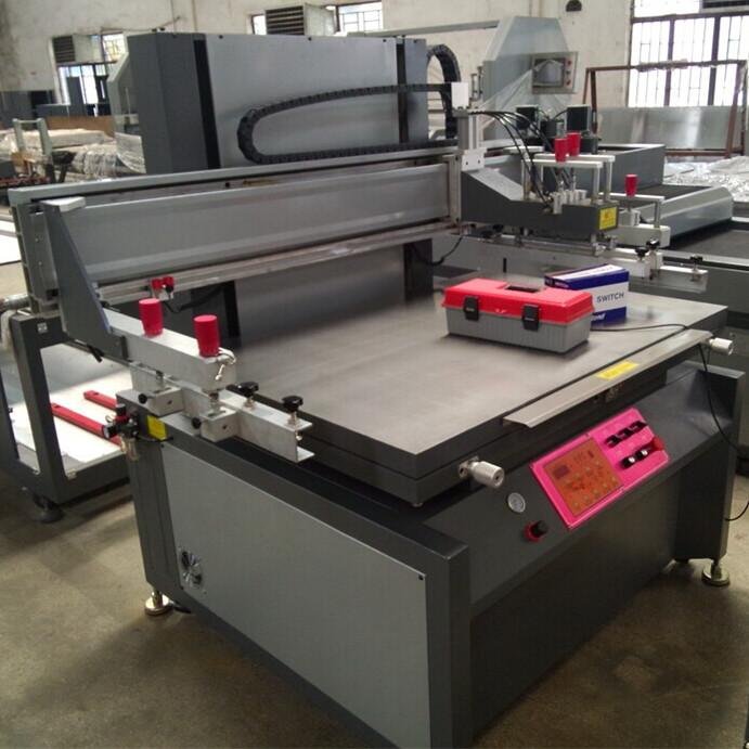 Heavy glass semi-automatic screen printing machine 2