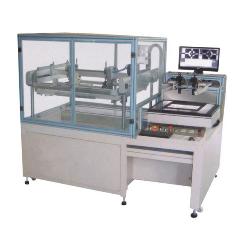 High-precision CCD vision alignment automatic screen printing machine