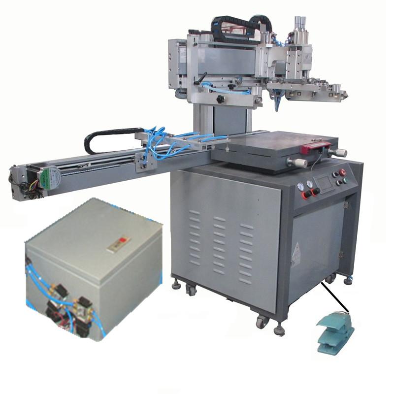 Precision servo screen printing machine for electronic optics industry 5