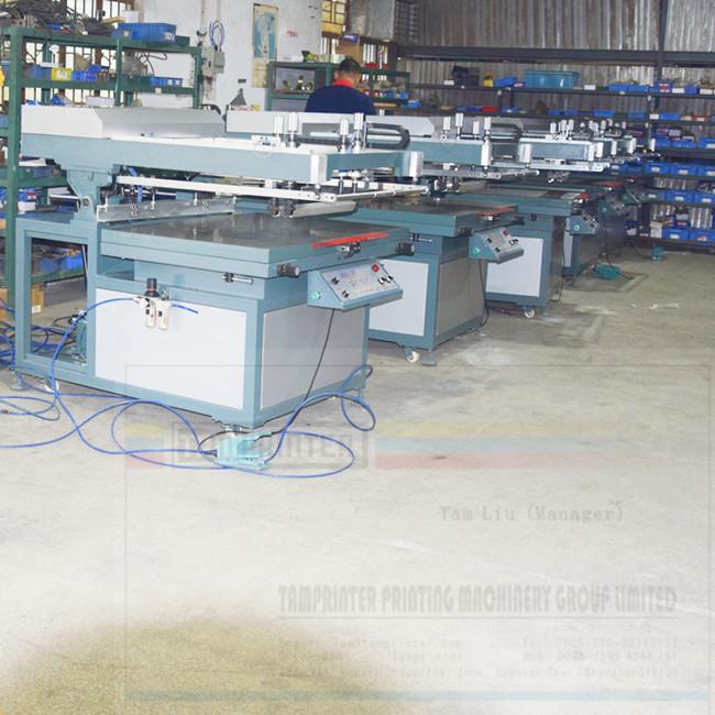 big Semi-automatic big  Oblique Arm Screen Printer 5