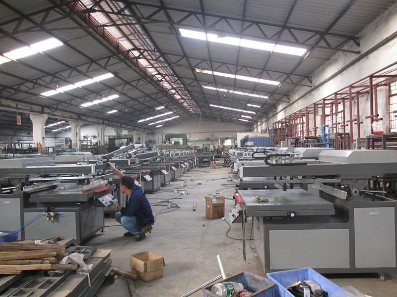 oblique arm printing machine factory