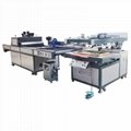 UV ink automatic screen printing machine for paper