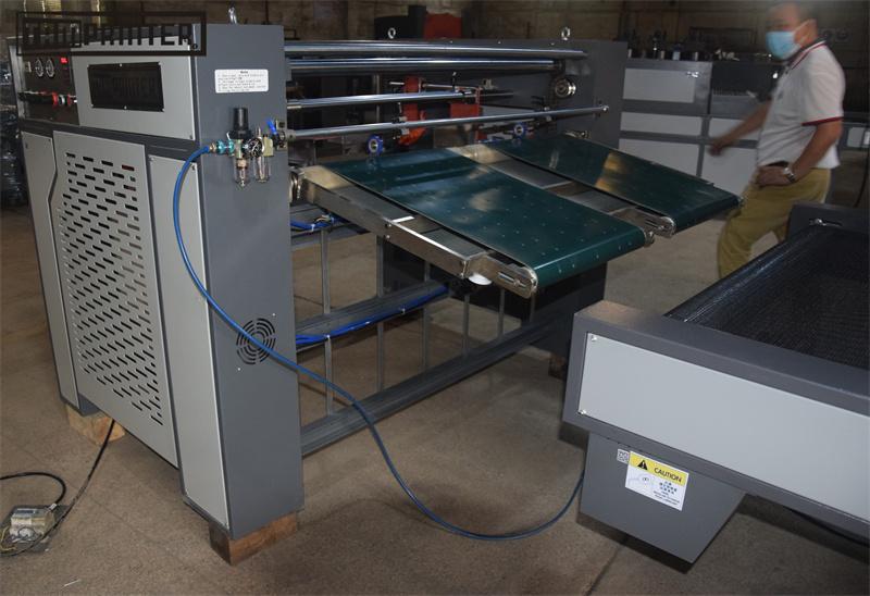 Automatic Sheets Stacker Machine For Paper Collecting 3