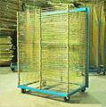 galvanized 50 Layers Screen Printing Drying Racks