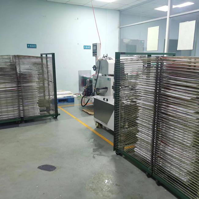 galvanized 50 Layers Screen Printing Drying Racks 5