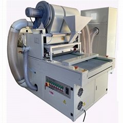 Automatic Hot Melt Adhesive powder applicator For Heat Transfer Film Trademar