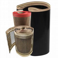 ptfe mesh teflonE in fiberglass ptfe conveyor belts for tunnel dryer machine