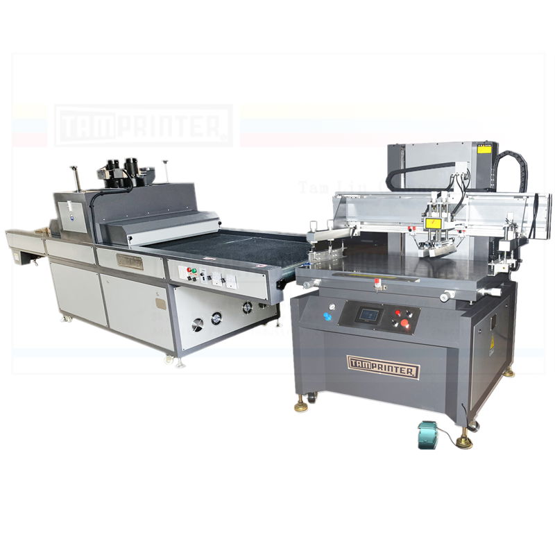 Precision servo screen printing machine for electronic optics industry
