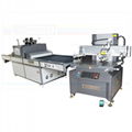 Precision servo screen printing machine for electronic optics industry