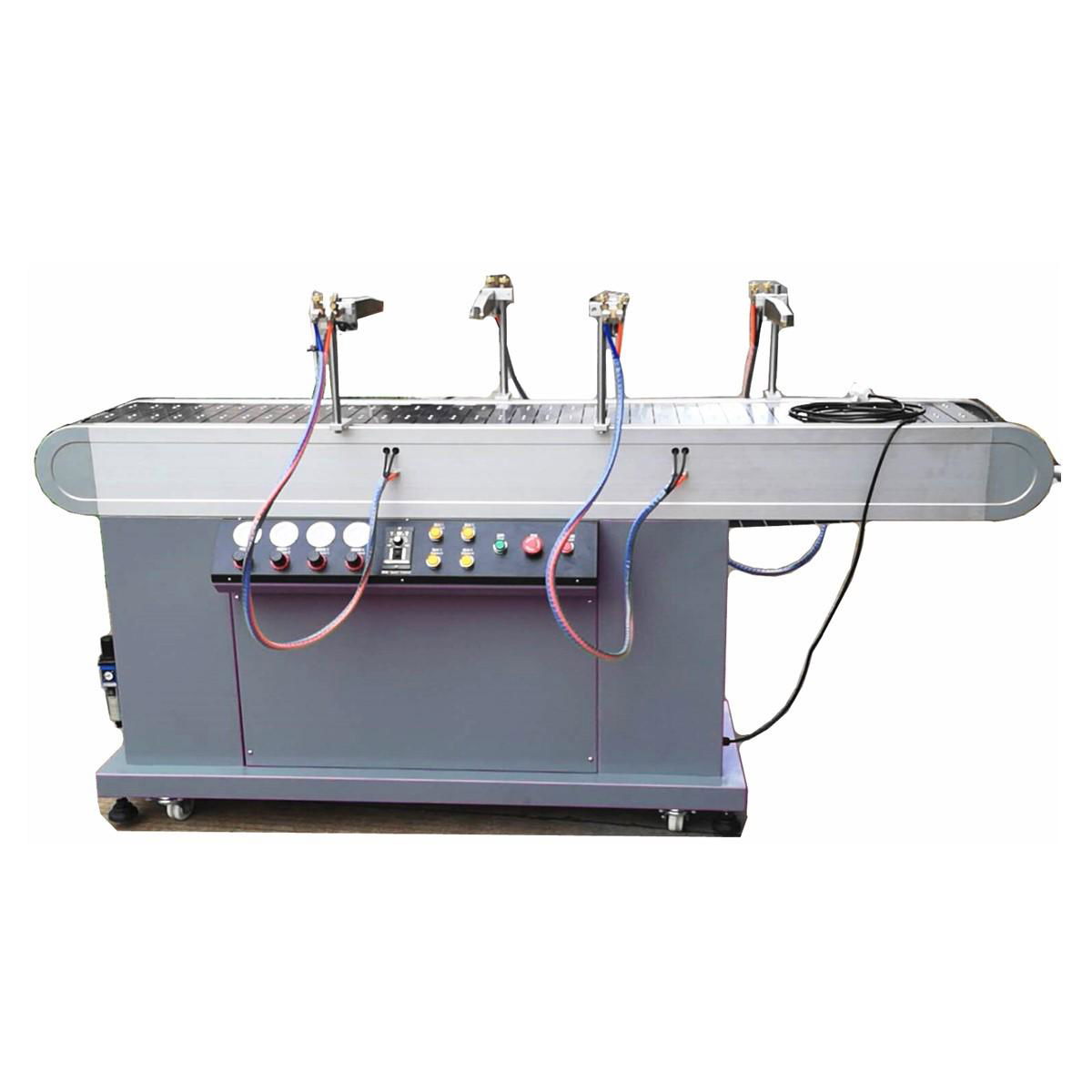 AL Flame treatment machine with 4 Air-Gas burner