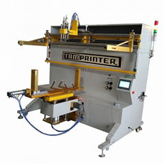 Φ400mm oil barrel big Servo High precision screen printer