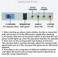 Plastic lampshade spray line UV varnish drying machine 11
