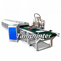 3/4 Automatic flat surface vertical Screen Printing Machine with ir tunnel