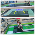 CCD precision screen printer with camera alignment for FPC 7