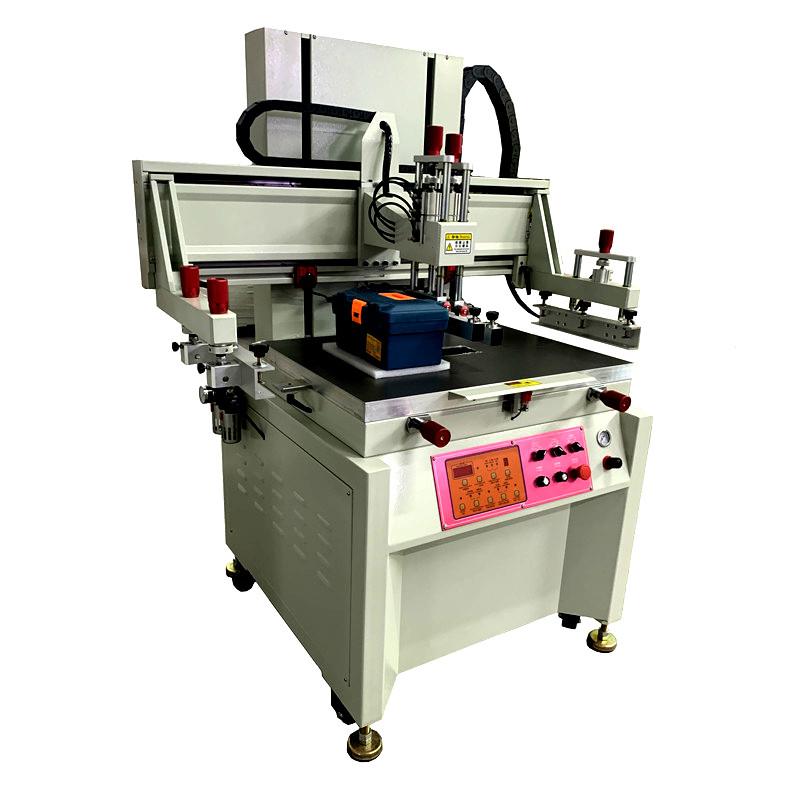 Chip Printing Black Custom Precision Two-Way Screen Printer 2