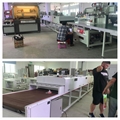 European extra large self-sealing plastic bag produce line screen printer