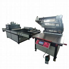 label automatic uv screen printing machine