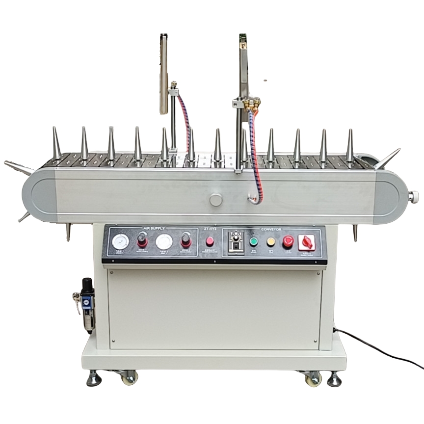 Air-Gas burner flame treatment machine