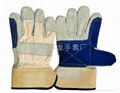 Pig leather gloves