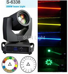 200W 5R stage beam Moving Head Light with LCD display