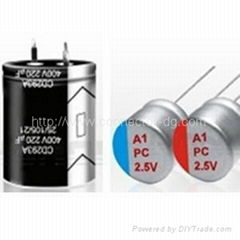 Aluminum electrolytic capacitors