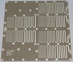 1.0mm 2 Layer PCB board with CGA-500 DK:3.0