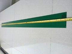 1.3 meter long double sided PCB with 0.4mm thickness