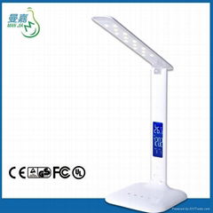 Touch Control Dimmable LED Table Lamp Reading Light With LCD Screen