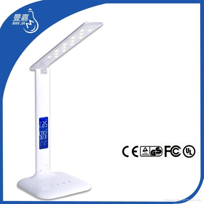 Touch Control Dimmable LED Table Lamp Reading Light With LCD Screen 2