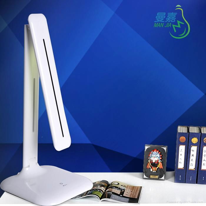 Touch Control Dimmable LED Table Lamp Reading Light With LCD Screen 5