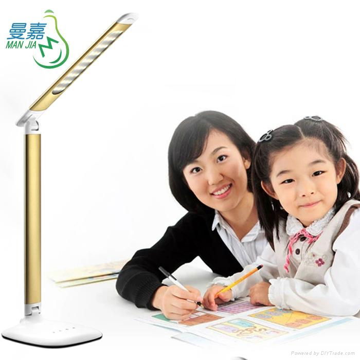 Foldable Aluminum Alloy Dimmable LED Table Lamp Desk Lamp 5