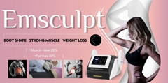 Professional EMS Slimming fat Burning Muscle building body Contouring machine