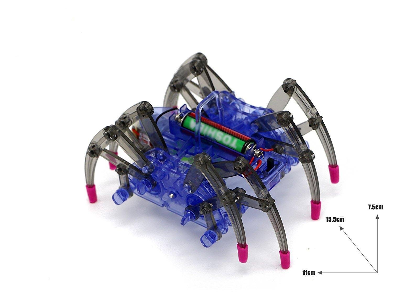 DIY spider robot assembly toy spider robot scientific educational kit  4
