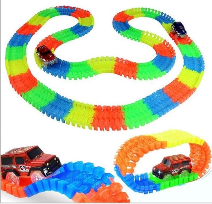 Magic track glow track racer racing track car toy