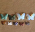 Gemstone butterflies carvings