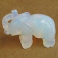 Elephant gemstone opalite statue 1