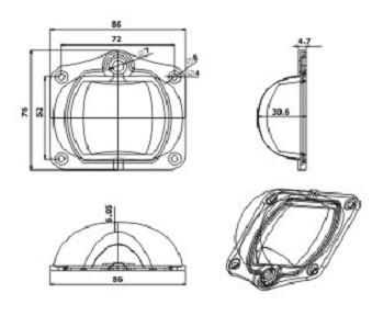 high power street light lens 2