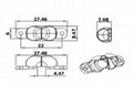 optics street light lens of Cree 3